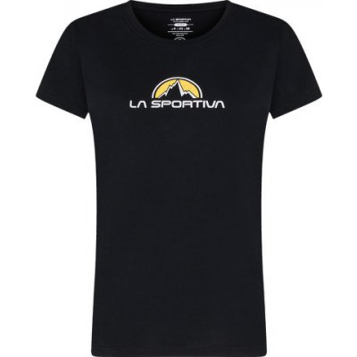 La Sportiva Brand Tričko Tee W Black – Zboží Dáma