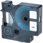 Kompatibilní páska s Dymo 40916, S0720710, 9mm x 7m černý tisk / modrý podklad – Zboží Živě