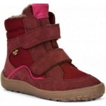 Froddo Barefoot zimní obuv s membránou BF Tex Winter vínová – Sleviste.cz