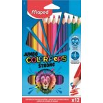 Maped 9863 Color'Peps Strong Jumbo pastelky 12 ks – Zboží Mobilmania