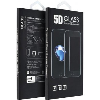 Glass 3D, 5D Tvrzené sklo 5D pro Apple iPhone 7, 8, SE (2020) plné lepení, černá 430942