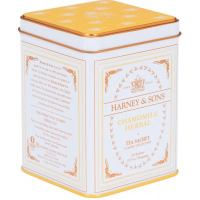 Harney & Sons Egyptian Chamomile 20 hedvábných sáčků v plechovce