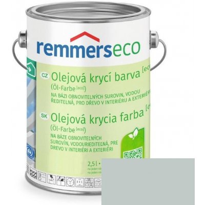 Remmers olejová krycí barva ECO 2,5 l světle šedá – Zbozi.Blesk.cz