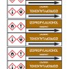 Piktogram Značení potrubí, izopropylalkohol