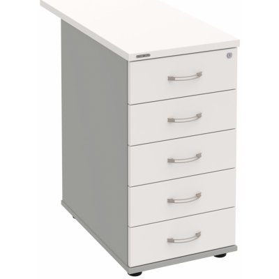 Hobis K 35 C P 80 5 zásuvek podél 80 cm bílá šedá – Hledejceny.cz