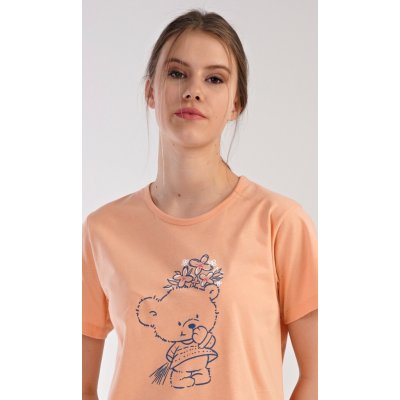 Vienetta Secret Méďa s kytkou s krátkým rukávem – Zboží Dáma