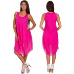 Fashionweek nádherné módní letní bavlněné šaty Boho Italy TC655 amarant – Zboží Mobilmania