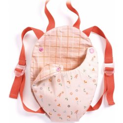 Djeco Dolls Walking Baby carrier Lavender