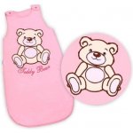 Baby Nellys Teddy Bear světle růžový – Zboží Mobilmania