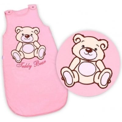 Baby Nellys Teddy Bear světle růžový – Zboží Mobilmania