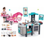 Smoby Set kuchynka elektronická Tefal French Touch Bubble s magickým bublaním+opatrovateľské centrum pre bábiku Baby Nurse 311206-2 – Zboží Mobilmania