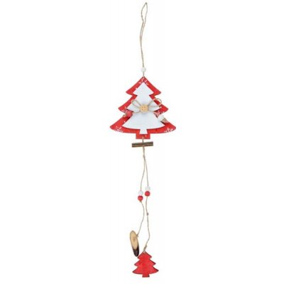 Stromeček závěs červený 44x12cm 939562 – Hledejceny.cz