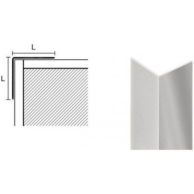 Acara W4 lišta stříbro 3 m – Hledejceny.cz