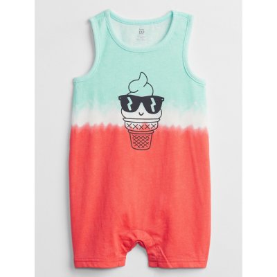 Baby overal graphic tank shorty one piece Barevná – Zbozi.Blesk.cz