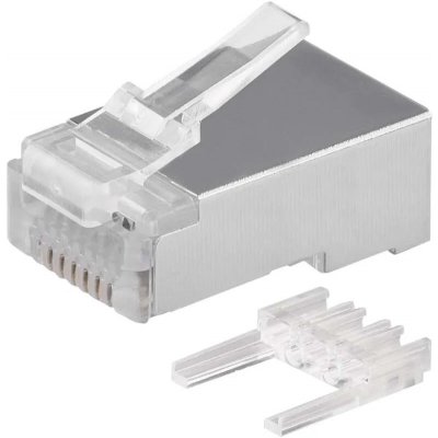 EMOS Konektor RJ45 pro FTP CAT6 (drát) CAT6, 20ks 1821100200 | Zboží Auto