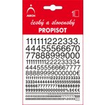 Propisoty Čísla/písmena bílá – Sleviste.cz