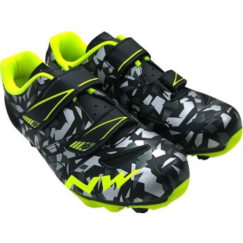 Northwave Hammer Junior camo/yellow fluo