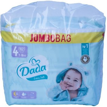 DADA Jumbo Bag Nové EXTRA SOFT 4 MAXI 7‑16 KG 82 KS