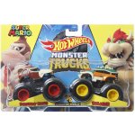 Mattel Hot Weels Monster Trucks Demoliční duo Donkey Kong vs. Bowser, Mattel HNX23 – Hledejceny.cz