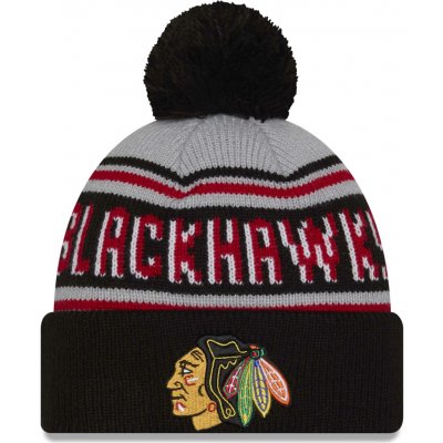 New Era CHICAGO BLACKHAWKS BEANIE Černá Šedá Červená Mix – Hledejceny.cz