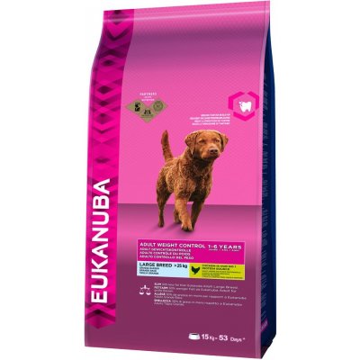 Eukanuba Adult Large Breed Weight Control 15 kg – Hledejceny.cz