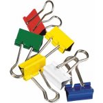 OFFICEO Barevné kovové klipy, 19 mm x 12 ks – Zboží Mobilmania