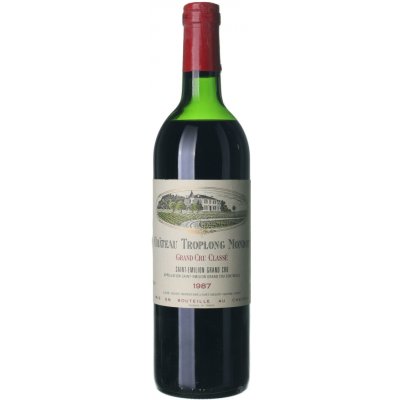 Château Troplong Mondot Saint-Emilion Grand Cru suché červené 1987 0,75 l (holá láhev) – Hledejceny.cz
