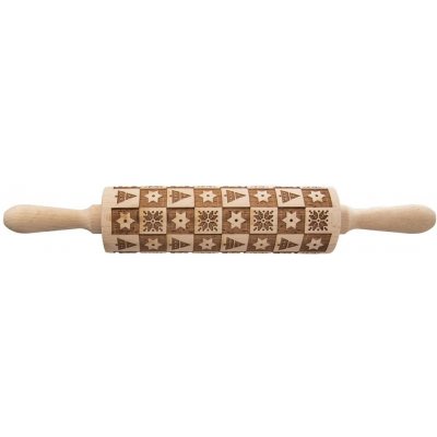 Váleček dřevo VÁNOCE d. 20/38 cm – Hledejceny.cz