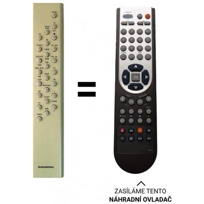 Dálkový ovladač Predátor Grundig Ovation CDS 6580A SPC – Hledejceny.cz