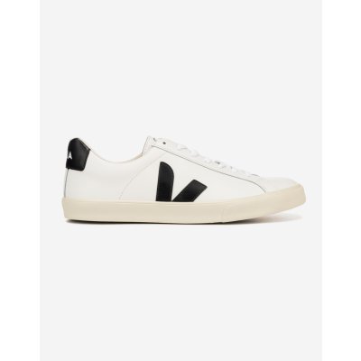 Veja V-10 Leather Extra-white black – Zboží Mobilmania