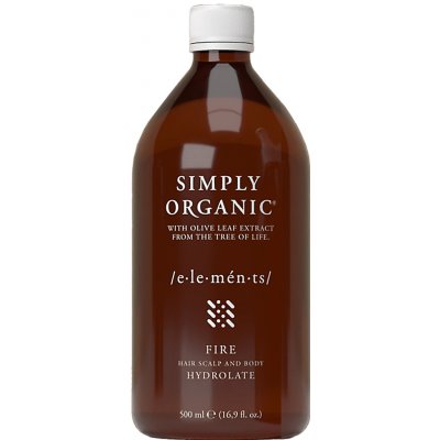 Simply Organic Elements Hydrolate Fire energetizující a stimulační hydrolát 500 ml – Hledejceny.cz