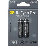 GP ReCyko+ Pro 2000 AA 2ks 1033212070 – Zboží Živě
