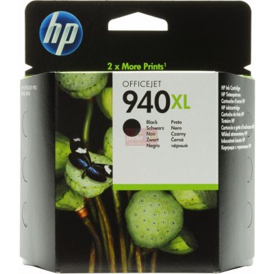 HP 940XL originální inkoustová kazeta černá C4906AE – Zboží Mobilmania