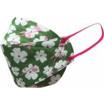 Balerina Czech Zdravotnický nanorespirátor FFP2 PFHM931 FISH TYPE Green flowers – Zbozi.Blesk.cz