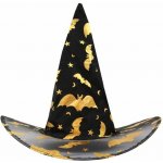 Klobouk čarodějnický zlatý pavouk – Hledejceny.cz