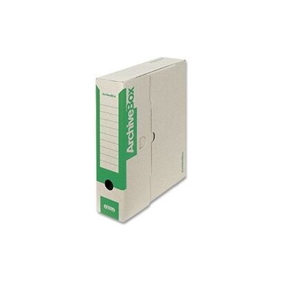 EMBA Colour archivační box 330 x 260 x 75 mm zelený – Zboží Mobilmania