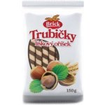 Brick Trubičky plněné lískový oříšek 150 g – Zboží Dáma