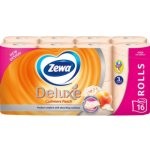 Zewa Deluxe Aqua Tube Cashmere Peach parfémovaný 3 vrstvý 150 útržků 16 ks – Zboží Dáma