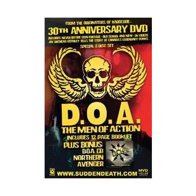 CD/DVD D.O.A.: The Men Of Action
