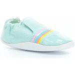 Bobux Barefoot první botičky xplorer scamp aqua + silver rainbow – Zboží Mobilmania