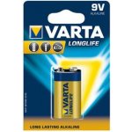 Varta Longlife 9V 1ks 4122101411 – Zboží Živě