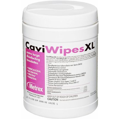CaviWipes Dezinfekční ubrousky XL 22,9 cm x 30,5 cm 65 ks – Hledejceny.cz