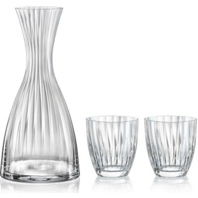 Crystalex Bohemia Crystal Set na nealko nápoje Kate Optic 1. 1+ 2 x 200 ml – Zboží Mobilmania