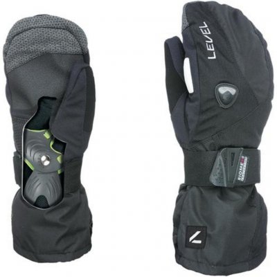 Level Fly mitt black – Zboží Mobilmania