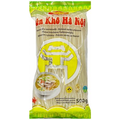 Vital Country Rýžové nudle vlasové BUN kulaté 0,5 kg – Zboží Dáma