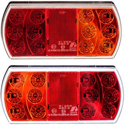 Led Zadní Světlo 12v 24v Sada R + L – Hledejceny.cz