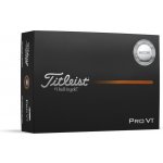 Titleist Pro V1 Enhanced Alignment bílé 12 ks – Zboží Mobilmania