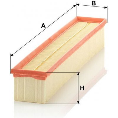 MANN-FILTER Vzduchový filtr MANN C47109 (MF C47109) – Hledejceny.cz