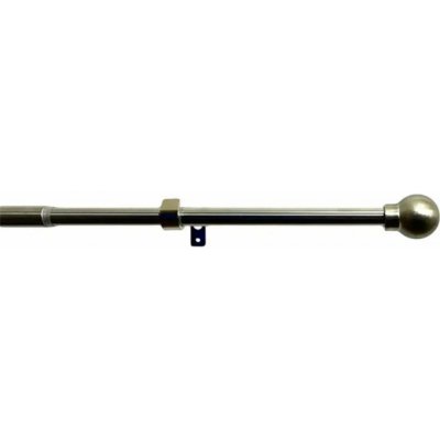 Záclonová souprava roztažitelná Koule 16/19 mm ušl. ocel, 120 - 230 cm – Hledejceny.cz