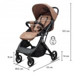 Baby Mix Sport Bimelo Ultra-light béžový 2025 – Zbozi.Blesk.cz